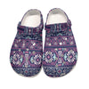 Native Pattern Clog Shoes For Adult and Kid 99007 New