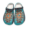 Native Pattern Clog Shoes For Adult and Kid 99014 New