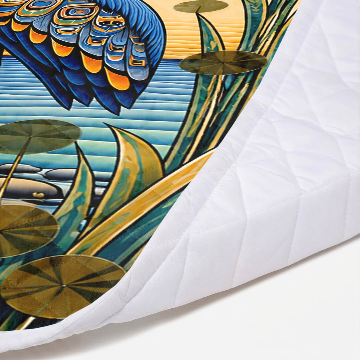 Spirit of the Heron Personalized Premium Blanket