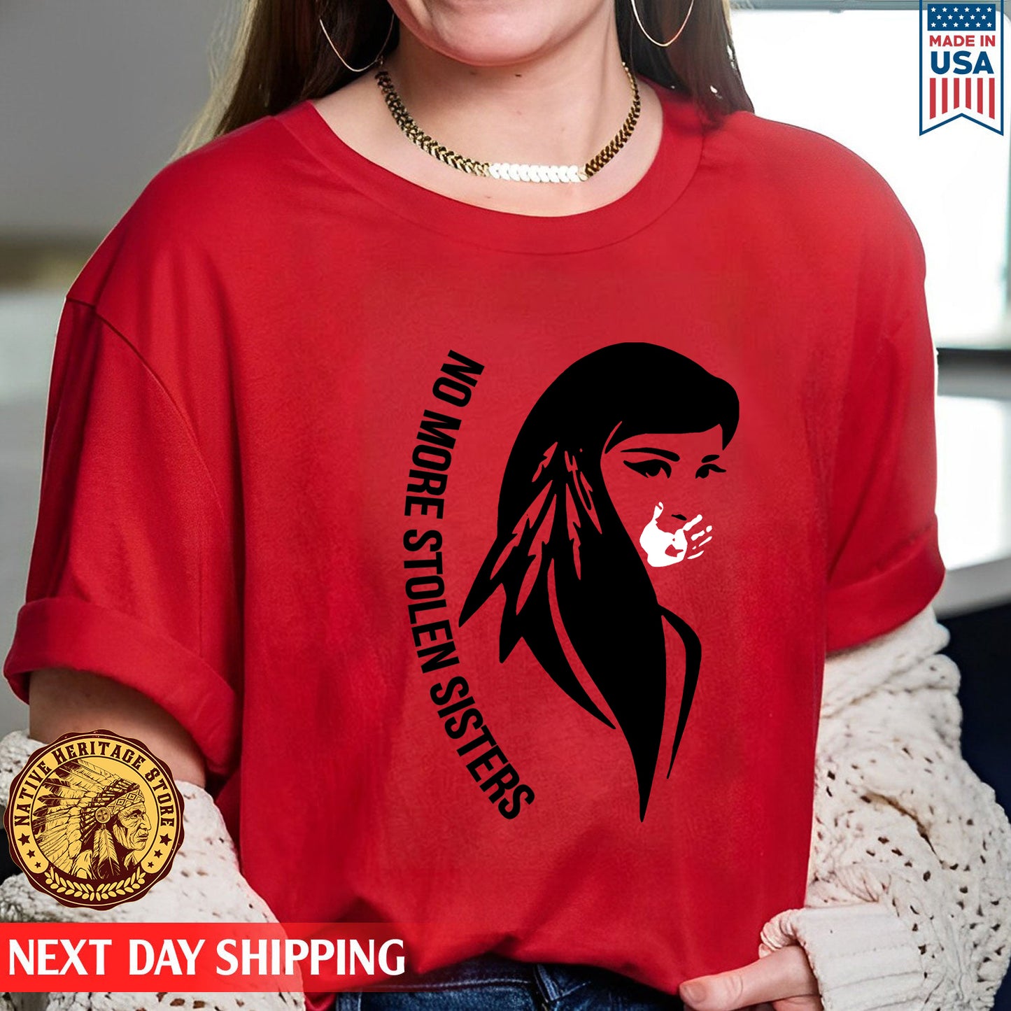 MMIW- No More Stolen Sisters Unisex T-Shirt/Hoodie/Sweatshirt