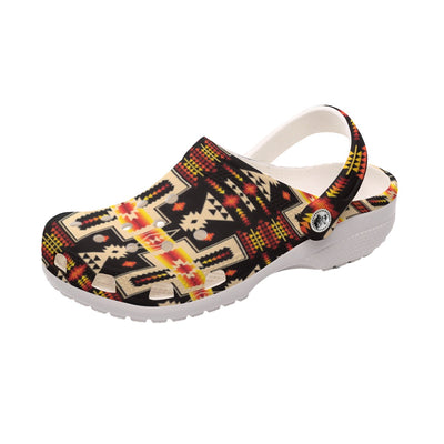 Native Pattern Clog Shoes For Adult and Kid 99001 New