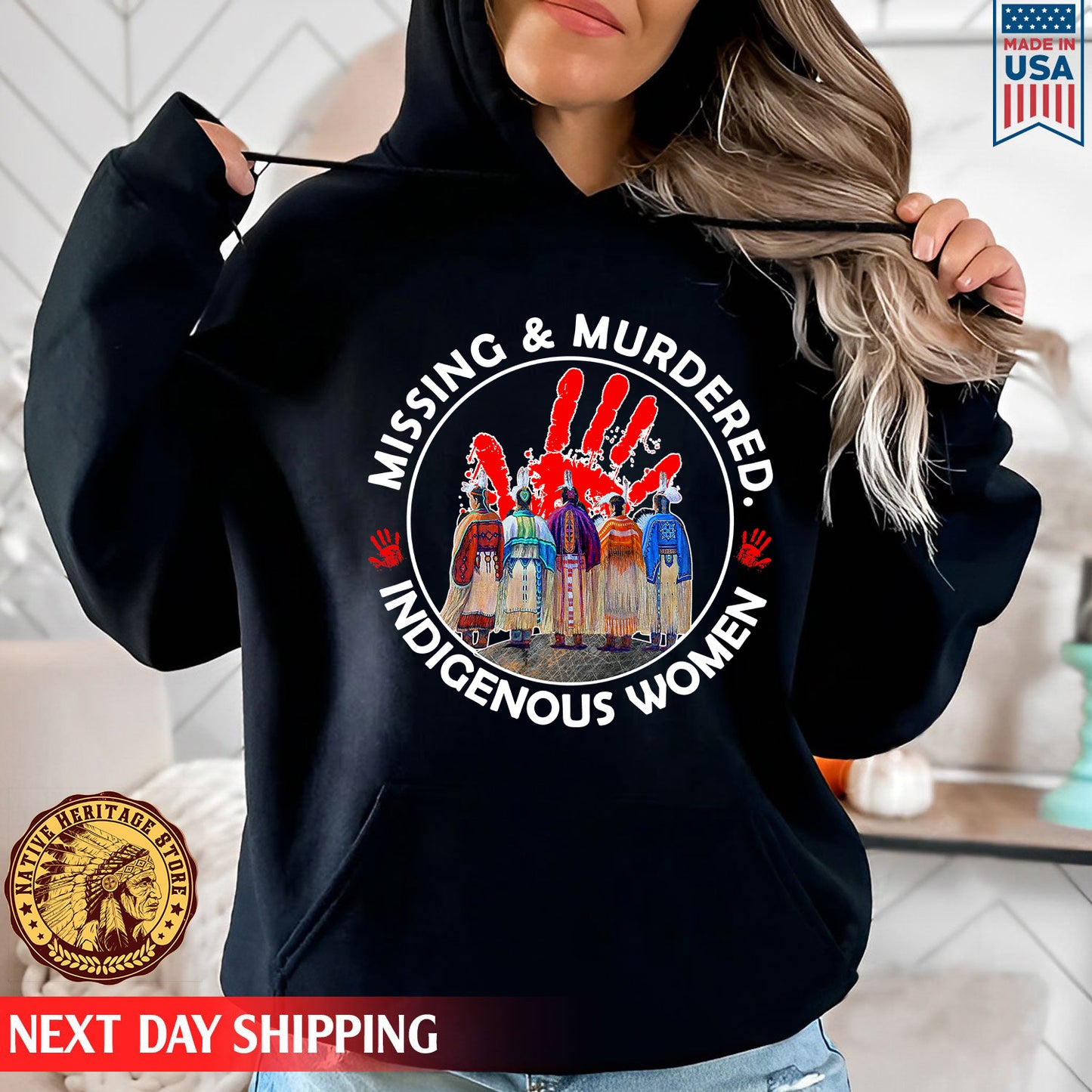 MMIW Red Hand Women Together Unisex T-Shirt/Hoodie/Sweatshirt