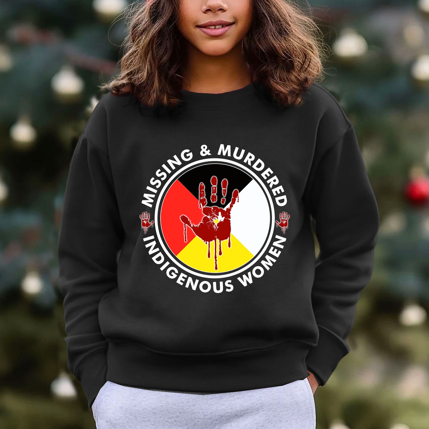 MMIW Four Seasons Indigenous Unisex Sweatshirt/T-Shirt/Hoodie 016