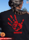 MMIW Red Hand Indigenous Woman Back T-shirt