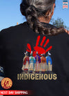 MMIW Indigenous Woman Back T-shirt