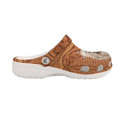 Native Pattern Clog Shoes For Adult and Kid 99056 New
