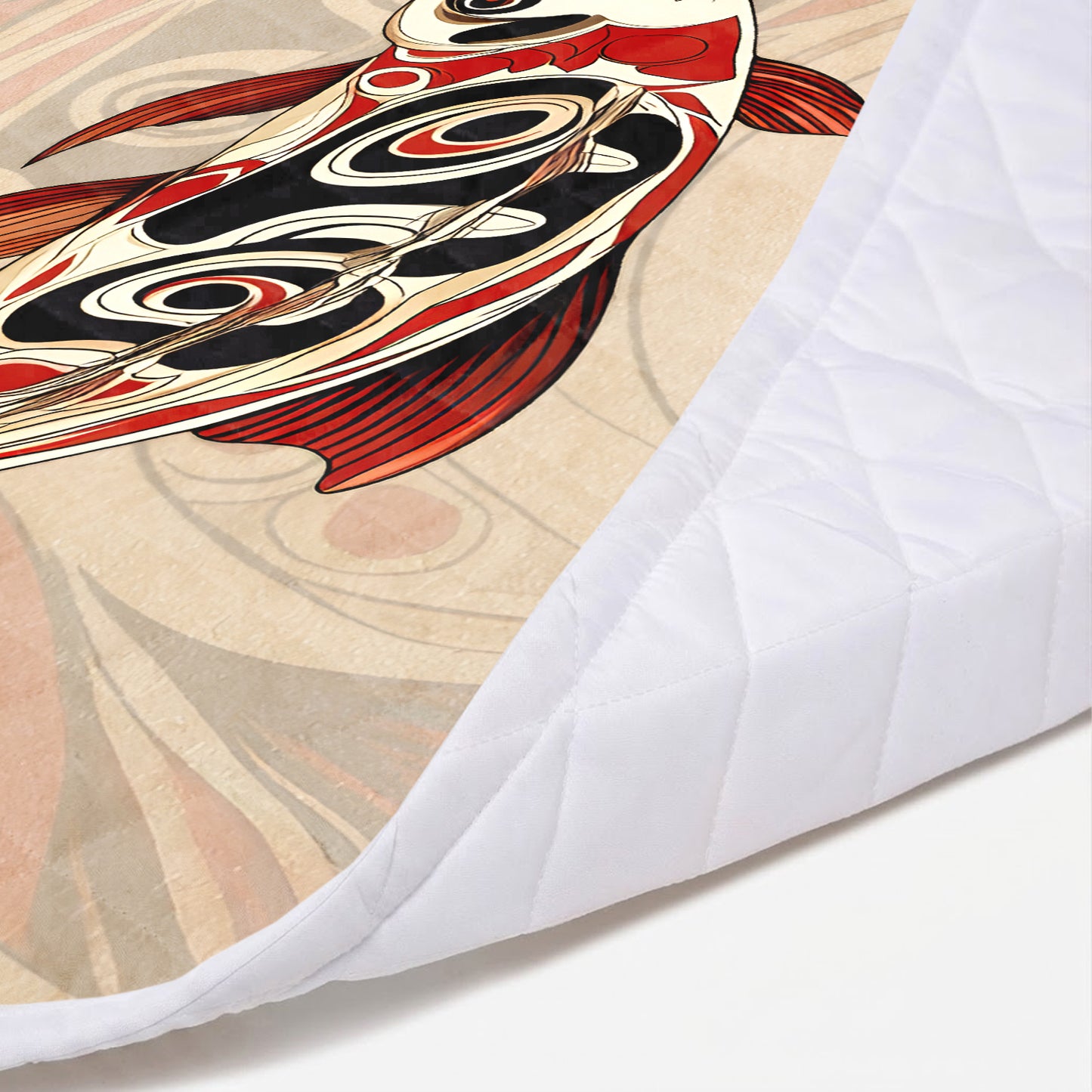 Sacred Koi Harmony Personalized Premium Blanket