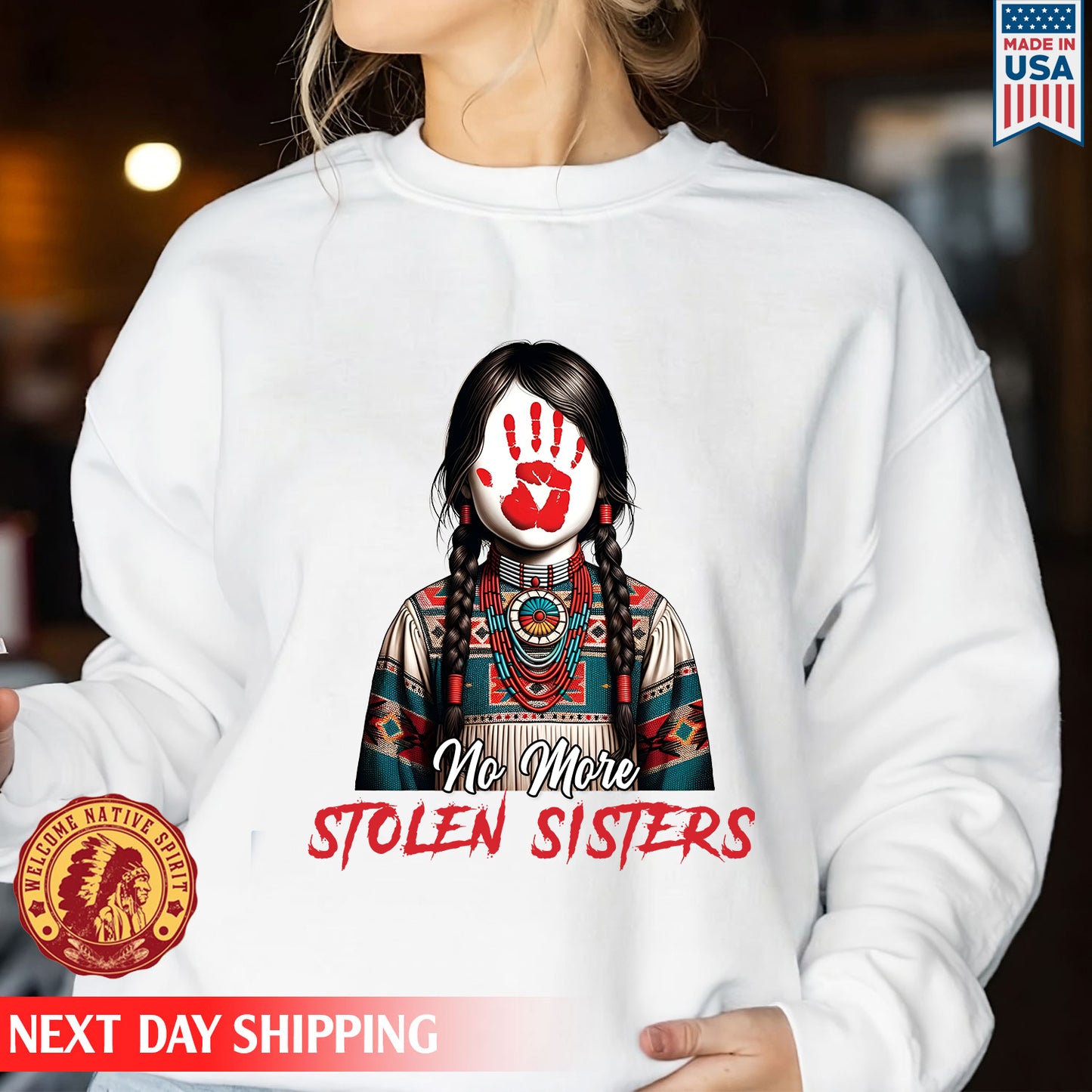 MMIW No More Stolen Sisters No Face Unisex T-Shirt/Hoodie/Sweatshirt
