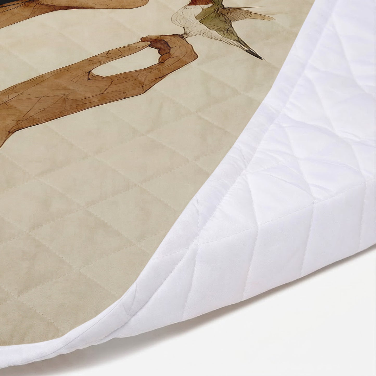 Hummingbird Gentle Muse Personalized Premium Blanket
