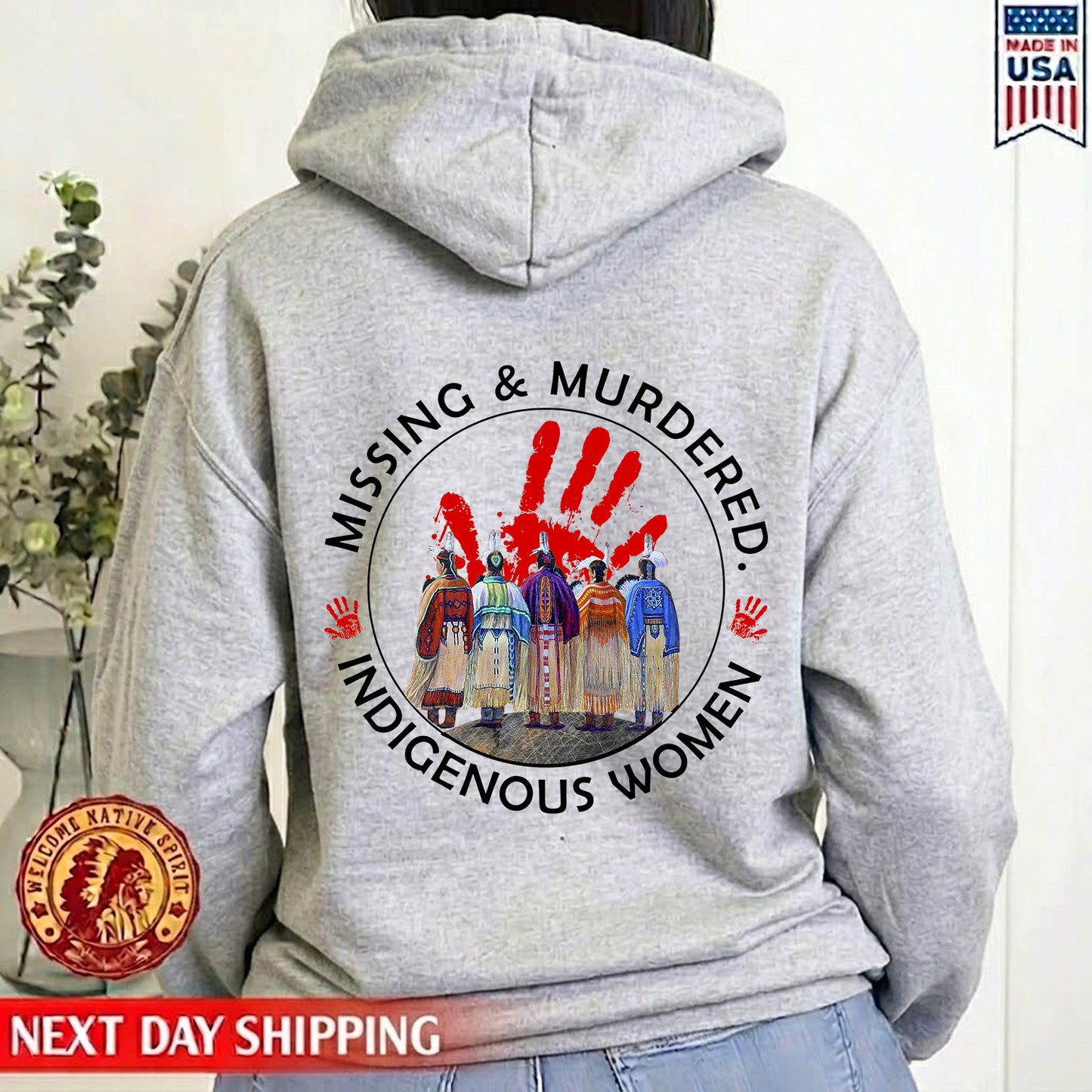 Missing & Mured Indigenous Woman Back T-shirt