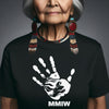 MMIW I Wear Red , No More Stolen Sisters Sweat Shirts White Hand 007