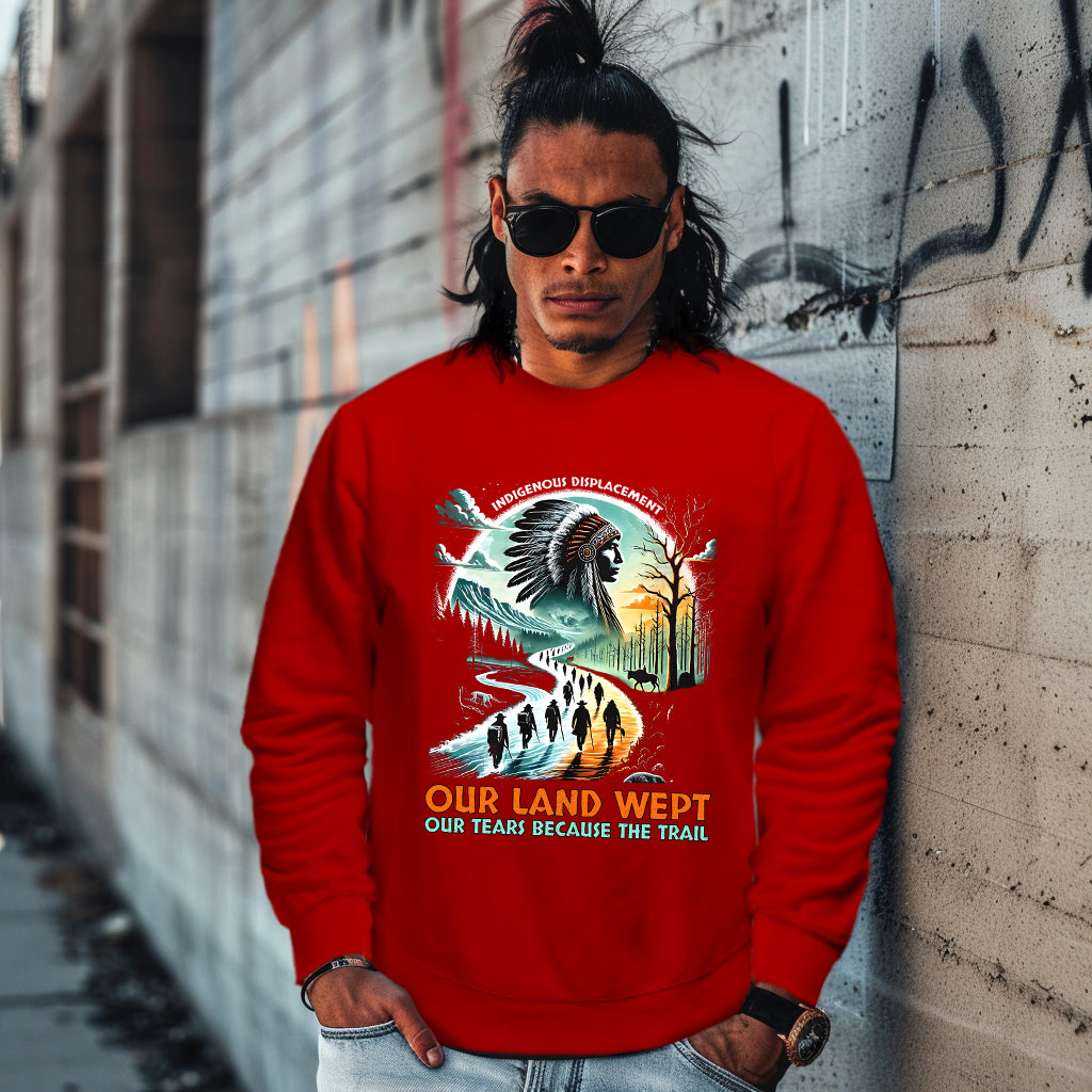 INDIGENOUS DISPLACEMENT OUR LAND WEPT OUR TEARS BECAUSE THE TRAIL
