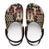 Native Pattern Clog Shoes For Adult and Kid 99134 New