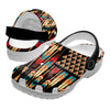 Native Pattern Clog Shoes For Adult and Kid 99134 New