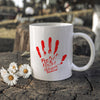 MMIW - Protect Native Women Red Hand Ceramic Coffee Mug 222
