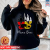 Native American Mama Bear Foot Colors Shirt