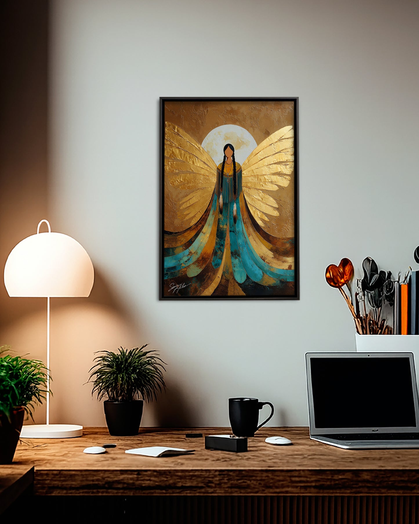 Wings of the Ancestorsr Poster - Canvas