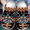 Native Pattern Clog Shoes For Adult and Kid 99102 New