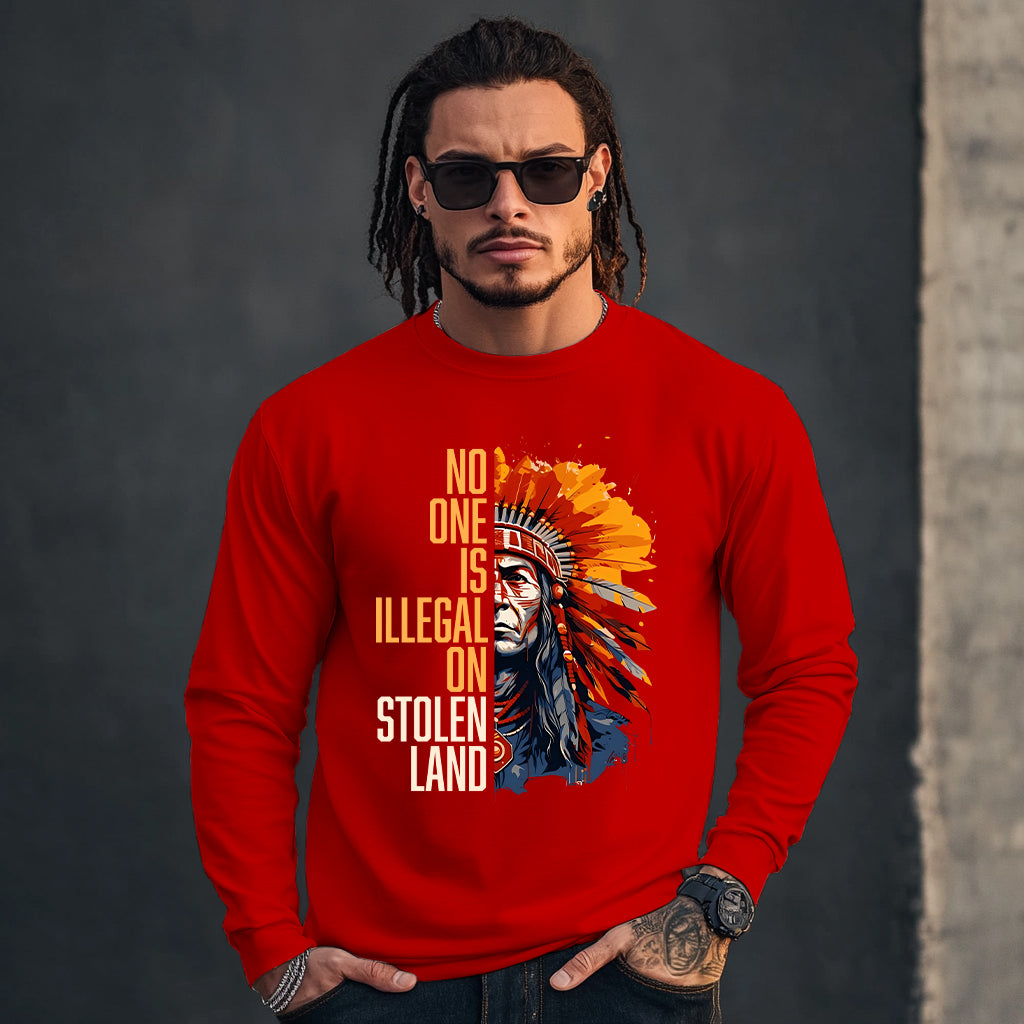 NO ONE IS ILLEGAL ON STOLEN LAND