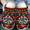 Native Pattern Clog Shoes For Adult and Kid 99138 New