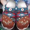 Native Pattern Clog Shoes For Adult and Kid 99004 New