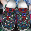Native Pattern Clog Shoes For Adult and Kid 99084 New