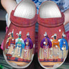 Native Pattern Clog Shoes For Adult and Kid 99029 New