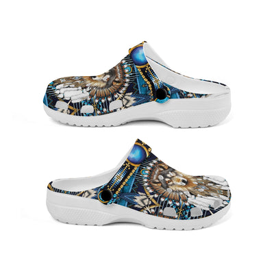 Native Pattern Clog Shoes For Adult and Kid 99013 New