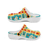 Native Pattern Clog Shoes For Adult and Kid 99044 New