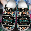 Native Pattern Clog Shoes For Adult and Kid 99126 New