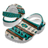 Native Pattern Clog Shoes For Adult and Kid 99015 New