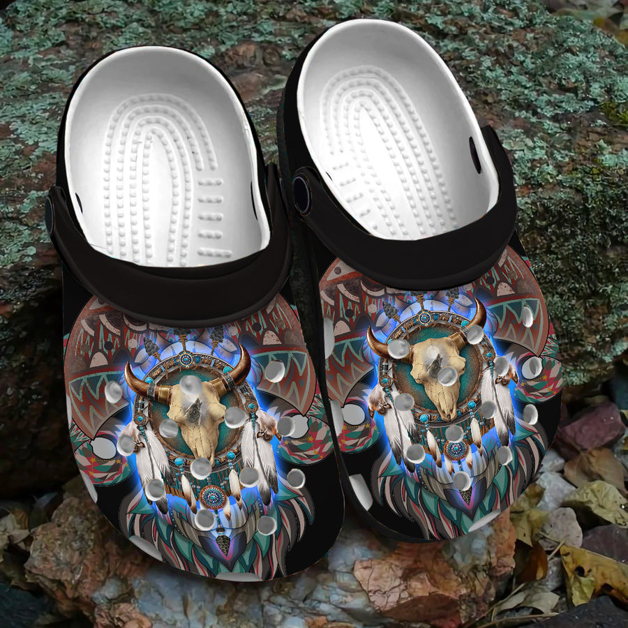 Native Pattern Clog Shoes For Adult and Kid 99106 New