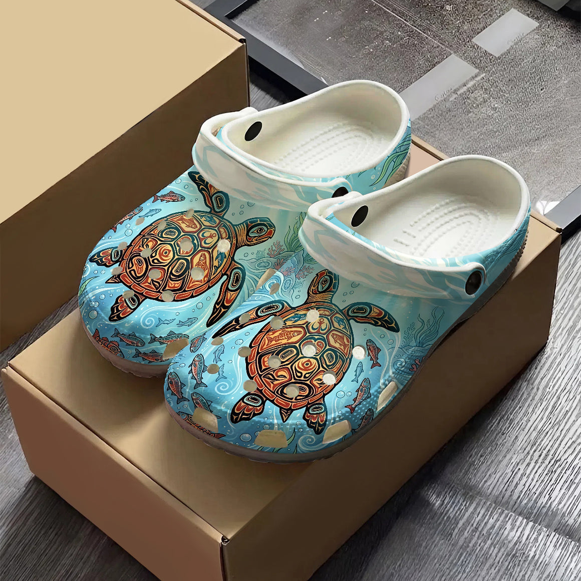 Native Turtle Clogs Shoes for Adults & Kids – Native Heritage Store
