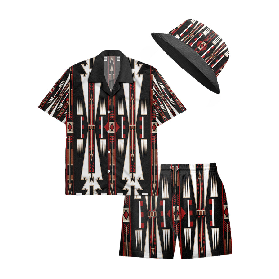 Native Pattern Hawaiian Shirt New - 86013