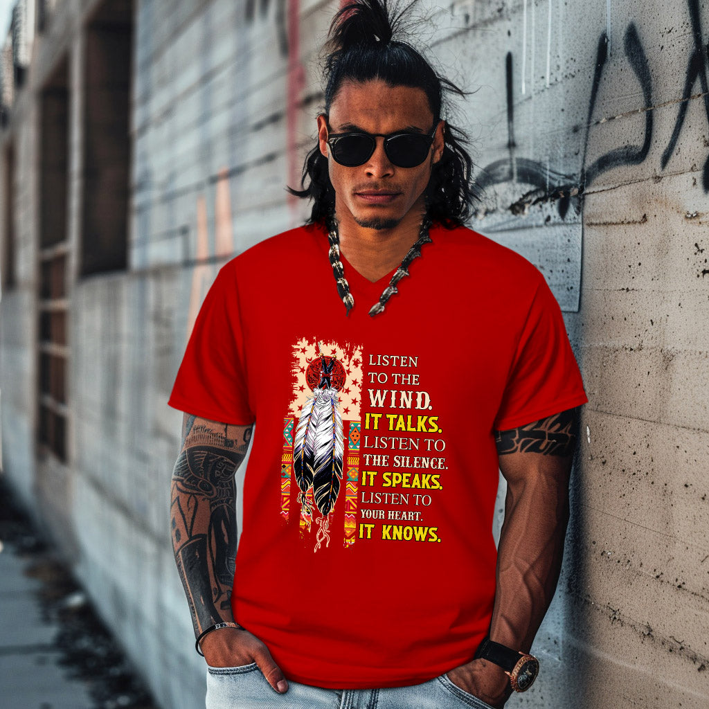 LISTEN TO THE WIND. IT TALKS. LISTEN TO THE SILENCE. IT SPEAKS. LISTEN TO YOUR HEART. IT KNOWS.