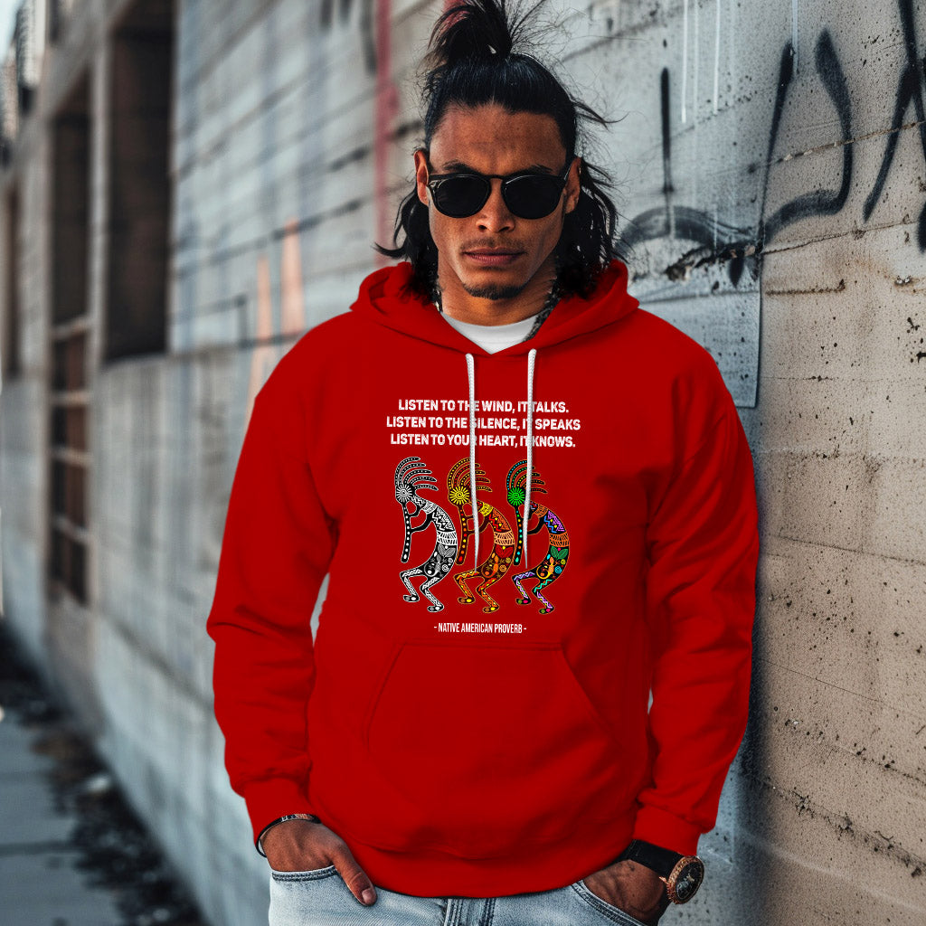 LISTEN TO THE WIND, IT TALKS. LISTEN TO THE SILENCE, IT SPEAKS LISTEN TO YOUR HEART, IT KNOWS. - NATIVE AMERICAN PROVERB -