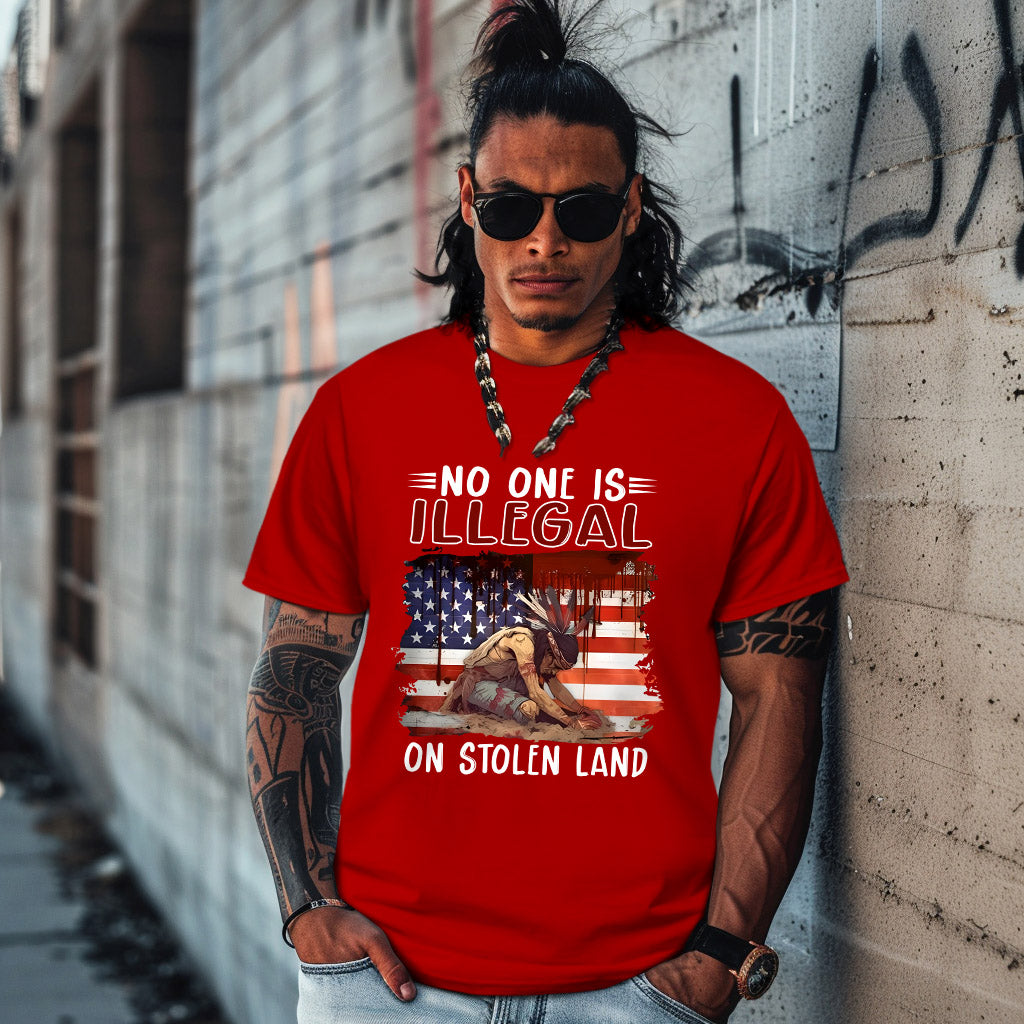 NO ONE IS ILLEGAL ON STOLEN LAND