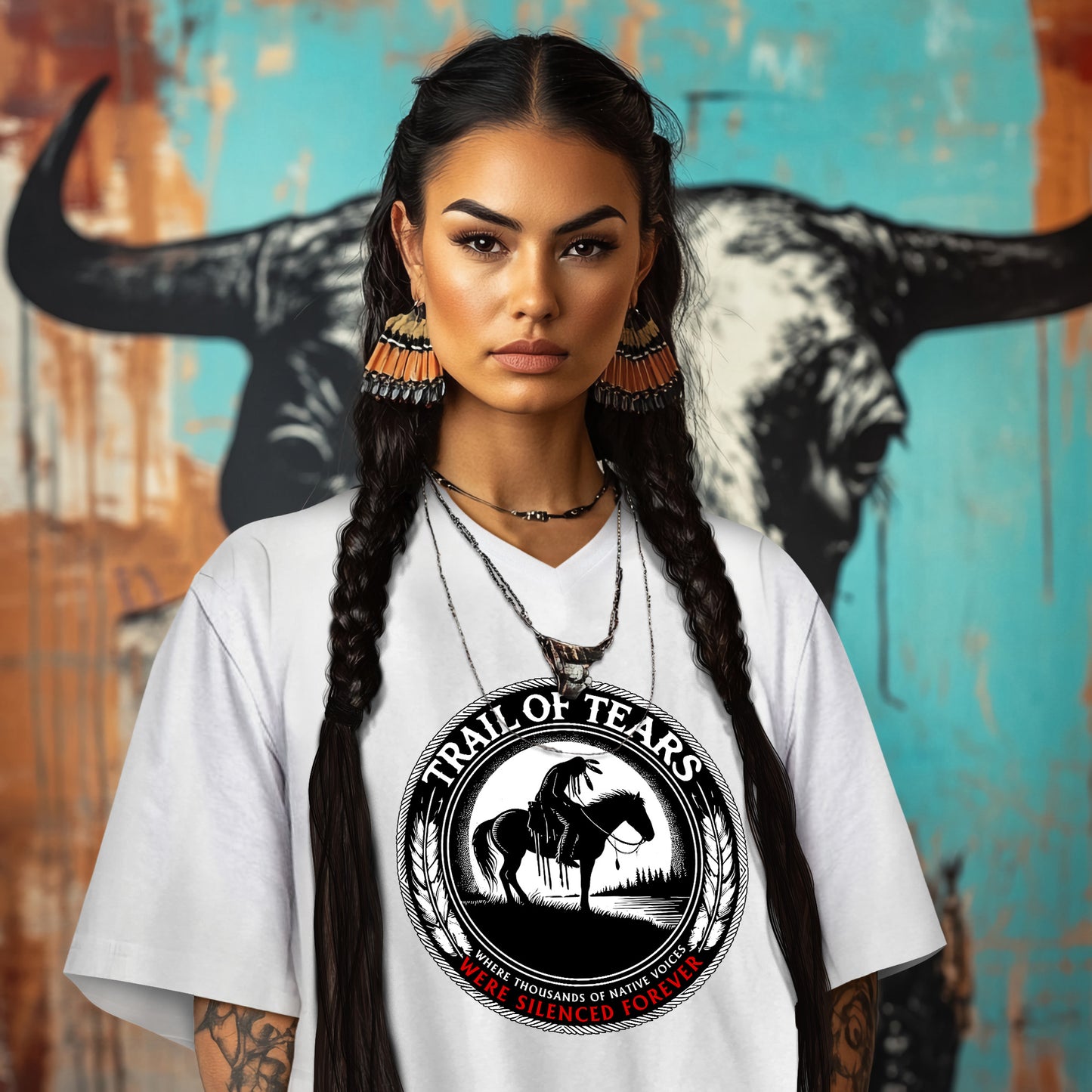 TRAIL OF TEARS WHERE THOUSANDS OF NATIVE VOICES FOREVER SILENCED