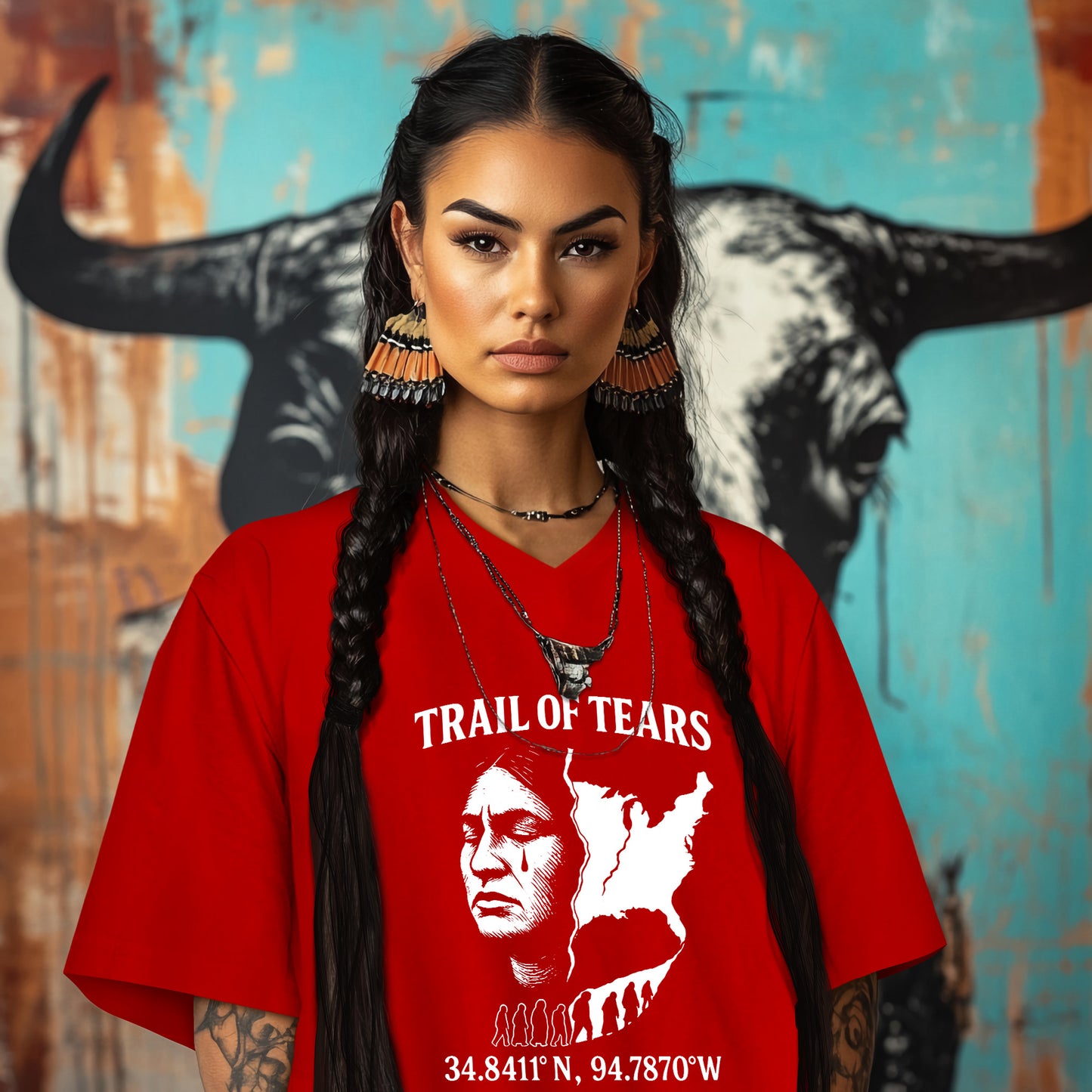 TRAIL OF TEARS 34.8411°N, 94.7870°W