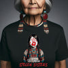 MMIW - No More Stolen Sisters Red Hand Woman Shirt 203