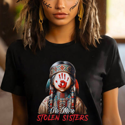 MMIW - No More Stolen Sisters No Face Shirt 236