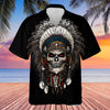 Native American Skull Hawaiian Shirt NBD