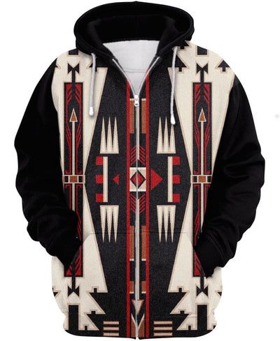 Native american black culture 3D Hoodie - Native American Pride Shop