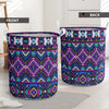 Purple Tribe Pattern Laundry Basket 7 NBD