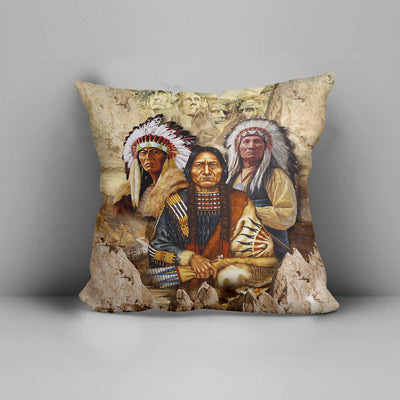 Sitting Bull Pillow Cover WCS