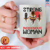 Strong Indigenous Woman Ceramic Coffee Mug
