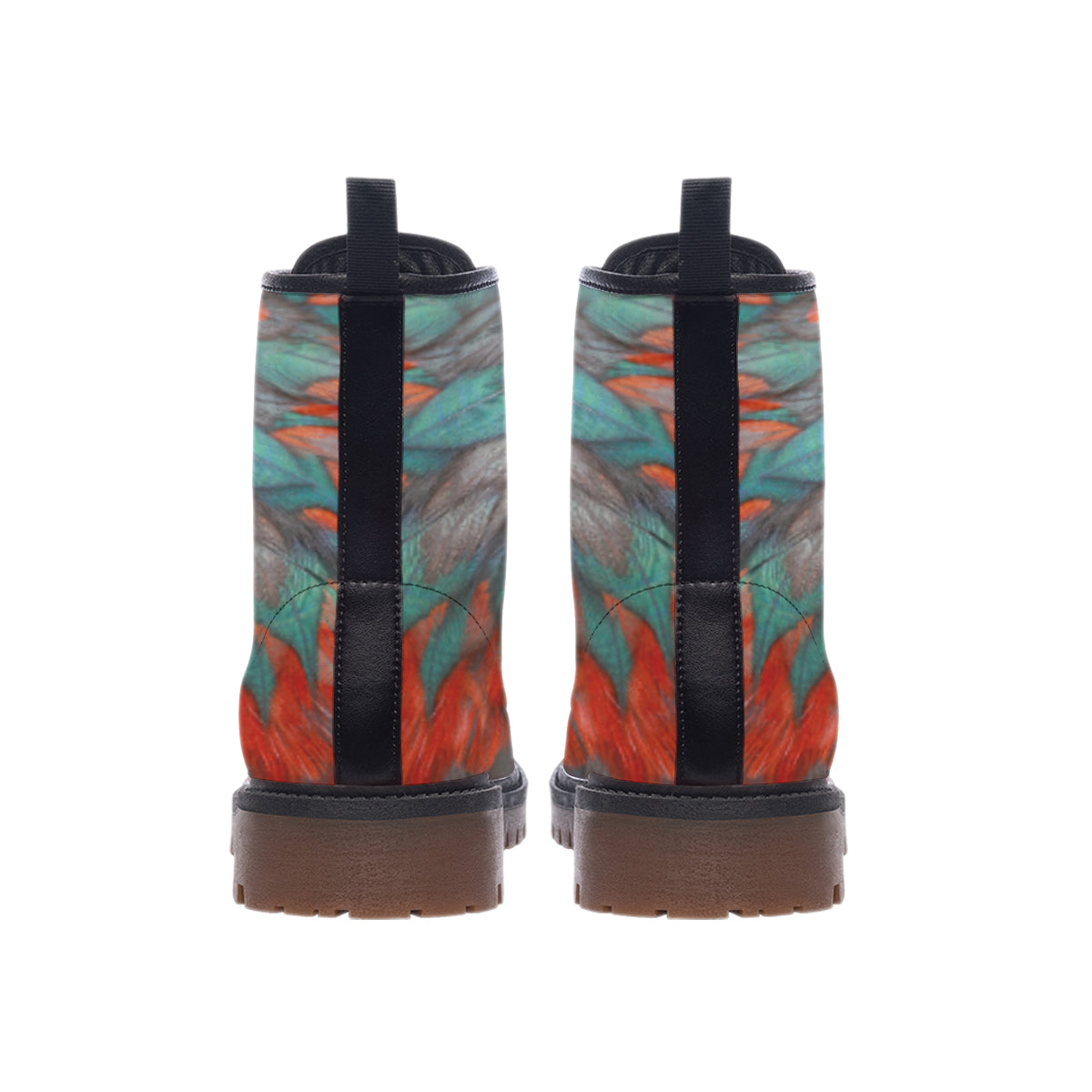 Pattern Native Leather Martin Short Boots NBD