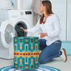 Turquoise Tribe Design Laundry Basket 15 NBD