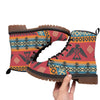 Pattern Native Leather Martin Short Boots NBD