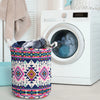 Pink Pattern Native American Laundry Basket NBD